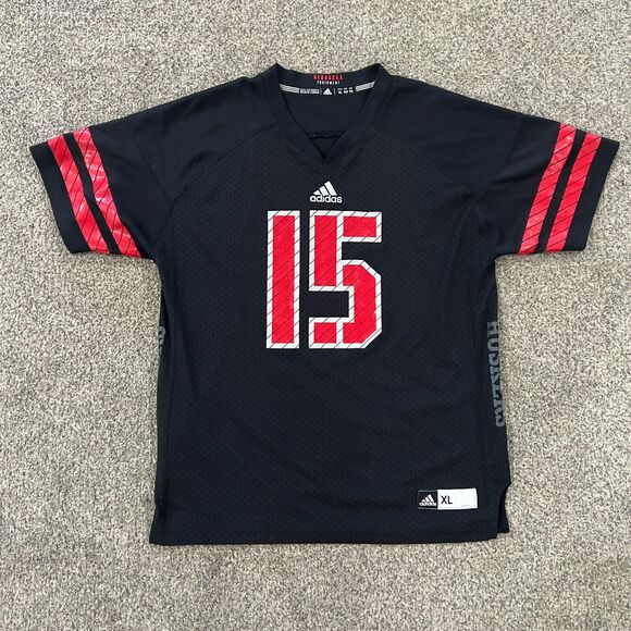 Adidas Nebraska Cornhuskers 2015 Alternate #15 Tech Jersey Raiola - Youth XL - Picture 1 of 8